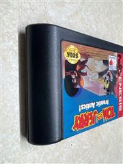 TOM & JERRY FRANTIC ANTICS SEGA GENESIS W MANUAL - CLEANED & POLISHED